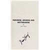 Image 4 : A June Foray Signed Perverse, Adverse & Rottenverse Book.