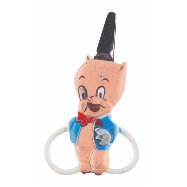 A Pair of Porky Pig Scissors.