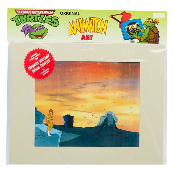 A"Teenage Mutant Ninja Turtles" April Original Production Cel.