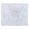 Image 2 : An "X-Men" Beast Production Cel and Drawing.