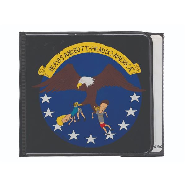 A "Beavis and Butt-Head Do America" CD Carry Case.