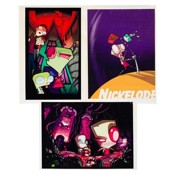 A Trio of"Invader Zim" Posters.