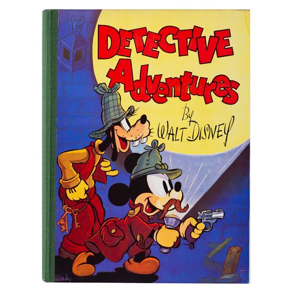 A Detective Adventures by Walt Disney Book.