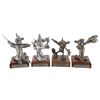 Image 2 : A Collection of Mickey Mouse Pewter Figurines.