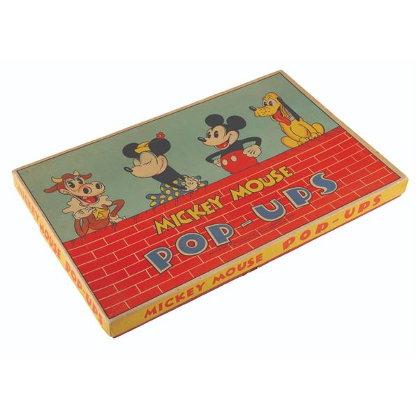 A Mickey and Friends Shooting Gallery Game.
