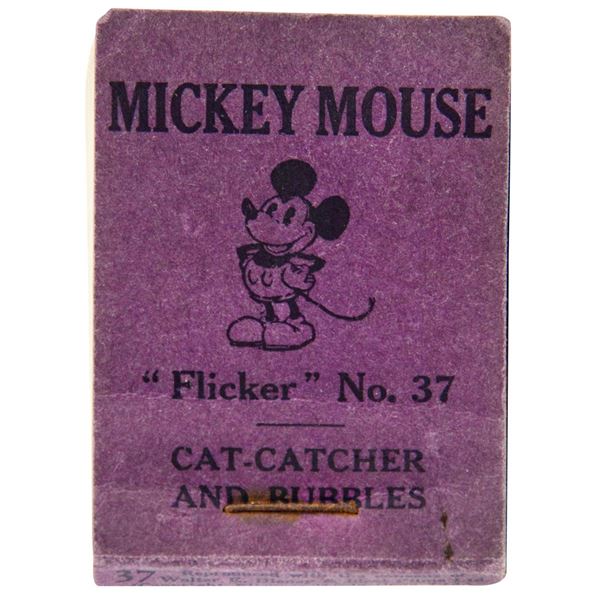 A Mickey Mouse "Flicker" Book.
