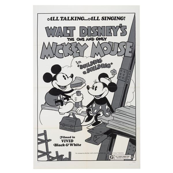 A "Building a Building" Re-Release One-Sheet.