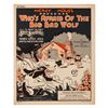 Image 1 : "Who’s Afraid of the Big Bad Wolf" Sheet Music.