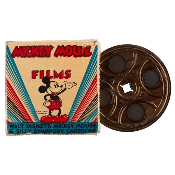 A "Donald the Skater" 8mm Film Reel.