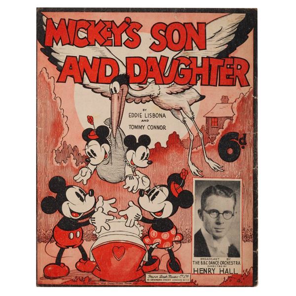 "Mickey’s Son and Daughter" Sheet Music.