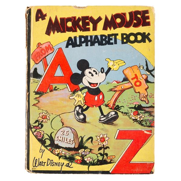An Early Mickey Mouse Alphabet Book.