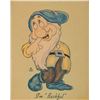 Image 7 : A Set of "Snow White and the Seven Dwarfs" Framed Prints.