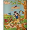 Image 2 : A Set of Glow-in-the-Dark "Snow White and the Seven Dwarfs" Framed Prints.