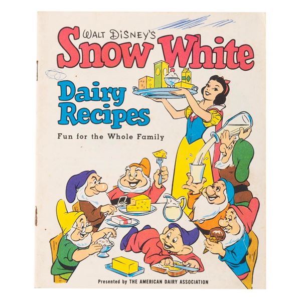 A "Snow White" American Dairy Association Recipe Book.