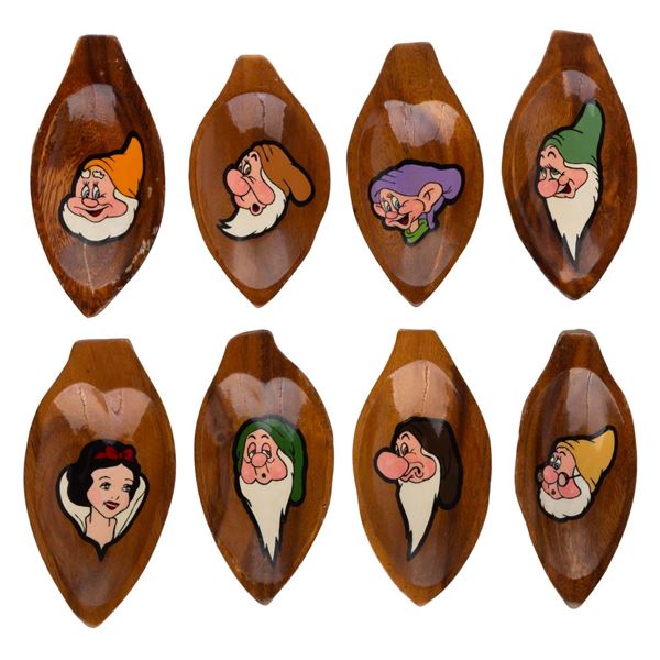 A Set of"Snow White and the Seven Dwarfs" Spoon Rests.