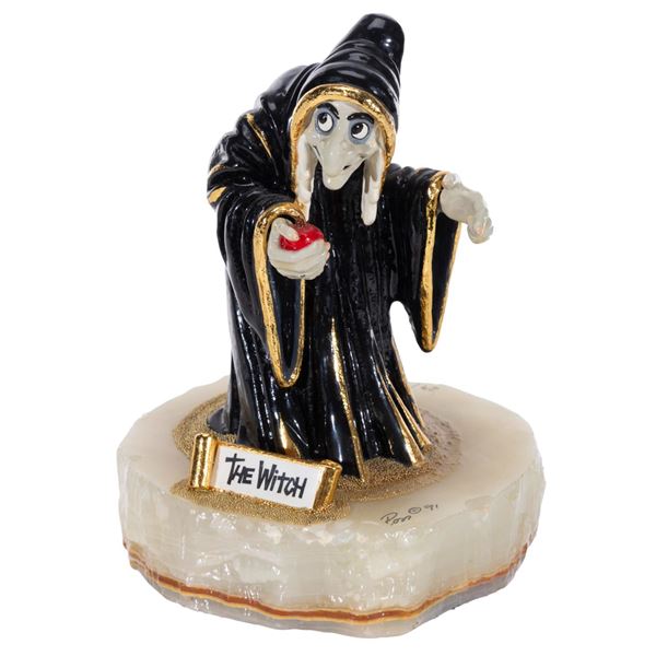 A"Snow White" Old Hag Sculpture.