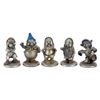 Image 3 : A"Snow White and the Seven Dwarfs" Pewter Set.