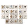 Image 4 : A "Snow White" 50th Anniversary Silver Coins Set.