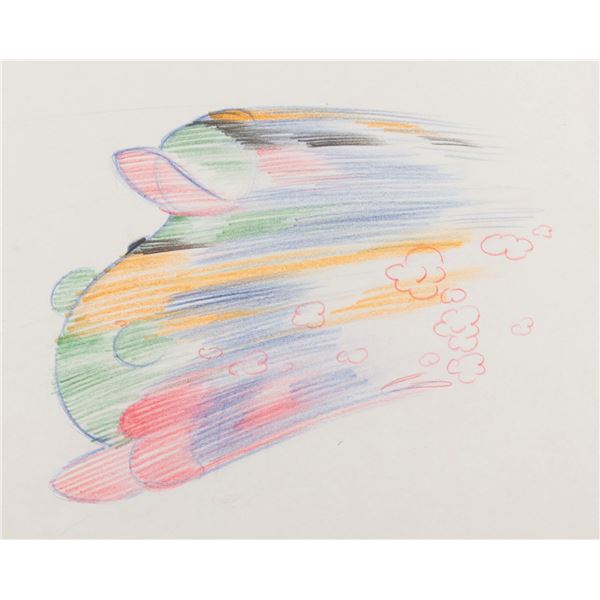 A "Donald’s Penguin" Original Production Drawing.
