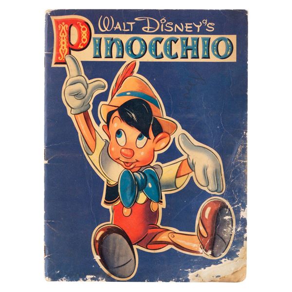 A Walt Disney's"Pinocchio" Coloring Book.