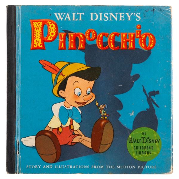 A Walt Disney's"Pinocchio" Storybook.