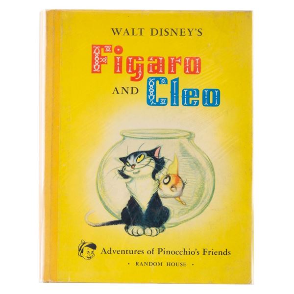 A"Pinocchio" Figaro and Cleo Book.