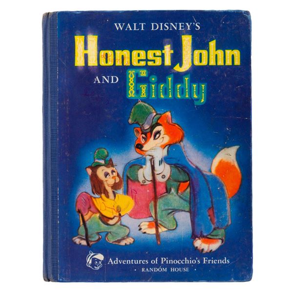 A"Pinocchio" Honest John and Giddy Book.
