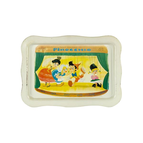 A 1960s"Walt Disney's Pinocchio" Tin Tray.