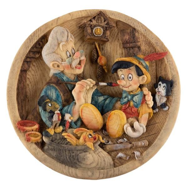 A"Pinocchio" Decorative Plate.