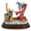 Image 1 : A "Fantasia" Sorcerer Mickey Capodimonte Figure.