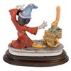 Image 5 : A "Fantasia" Sorcerer Mickey Capodimonte Figure.