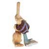 Image 3 : A"Fantasia" Enchanted Broom Ceramic Figurine.