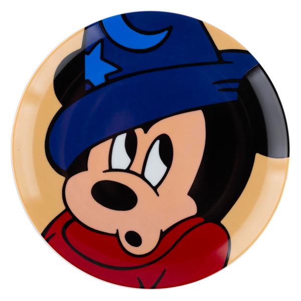 A Sorcerer Mickey Decorative Plate.