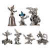 Image 1 : A Collection of Sorcerer Mickey Pewter Figurines.