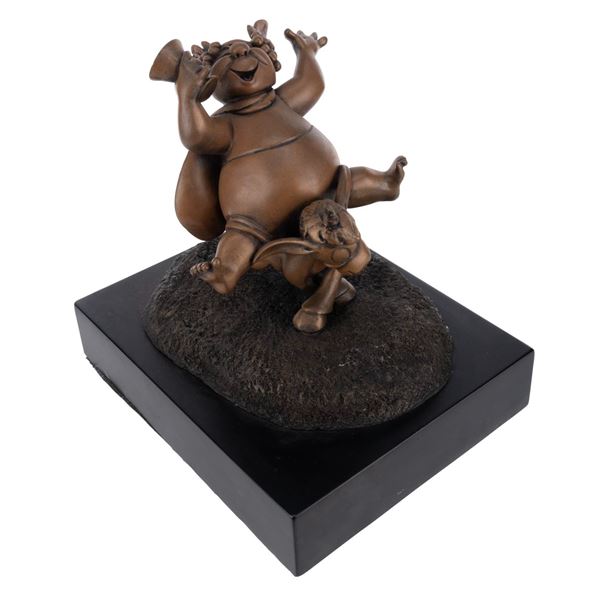 A"Fantasia" 50th Anniversary Bacchus and Jacchus Sculpture.