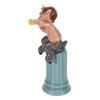Image 2 : "Fantasia" Satyr and Pillar Ceramic Figurines.