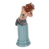 Image 3 : "Fantasia" Satyr and Pillar Ceramic Figurines.