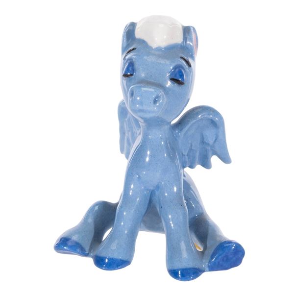 A"Fantasia" Blue Pegasus Figurine.