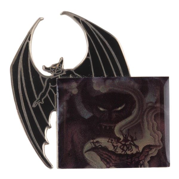 A Disney Catalog Chernabog Portrait Pin.