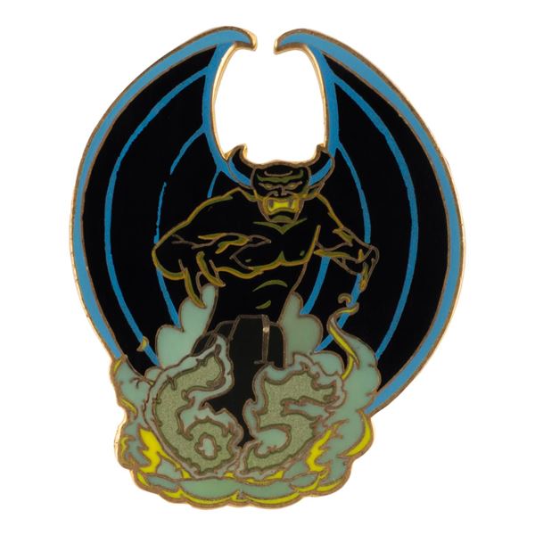 A "Fantasia" 65th Anniversary Chernabog Pin.