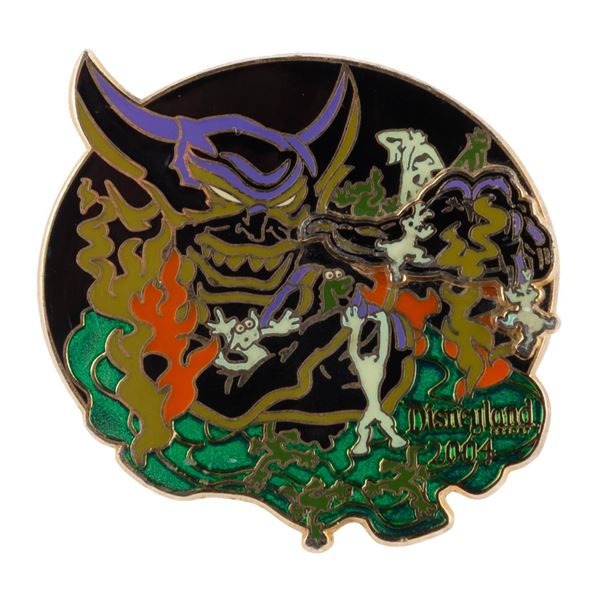 A Chernabog Disneyland 2004 Pin.
