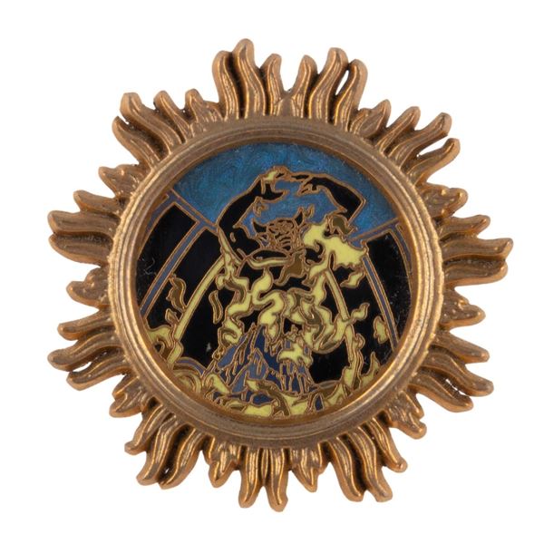 A Chernabog Portrait Pin.