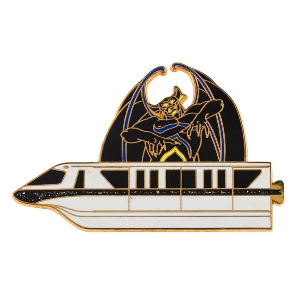A Walt Disney World Chernabog Monorail Pin.