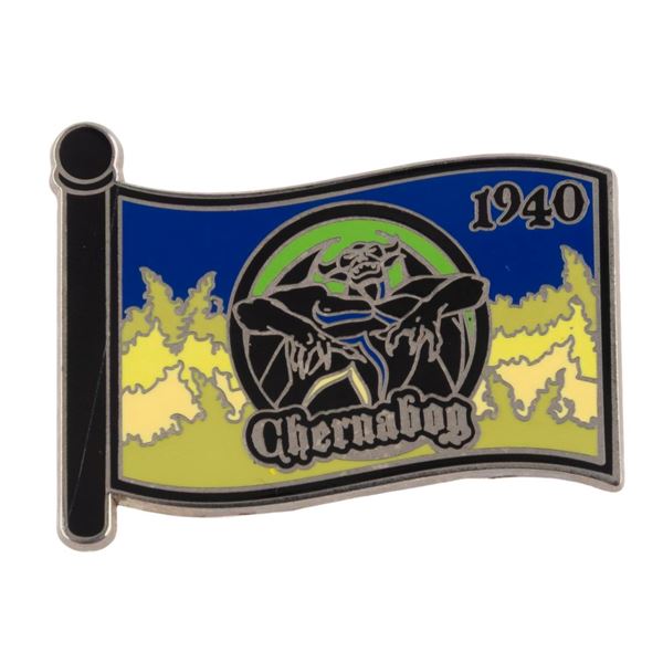 A"Fantasia" Chernabog 1940 Flag Pin.