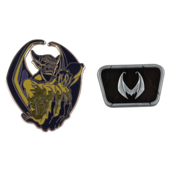A Pair of Chernabog 13 Reflections of Evil Pins.