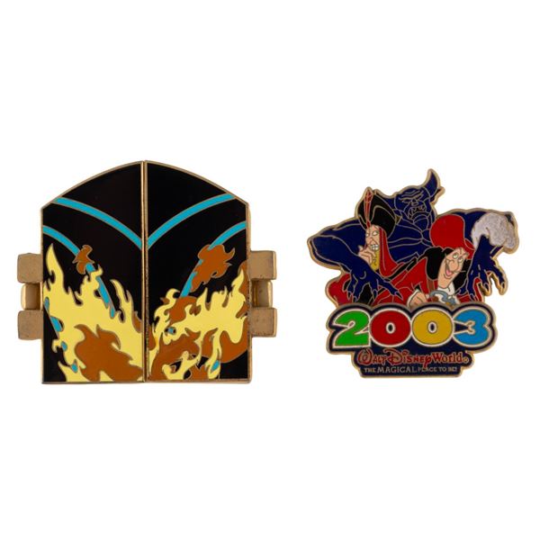 A Pair of Disney Villains Pins.