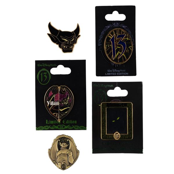 A Set of "13 Reflections of Evil" Limited Edition Pins.