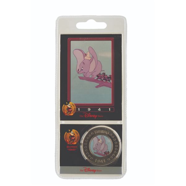 A"Dumbo" Disney Decades Coin and Card Set.
