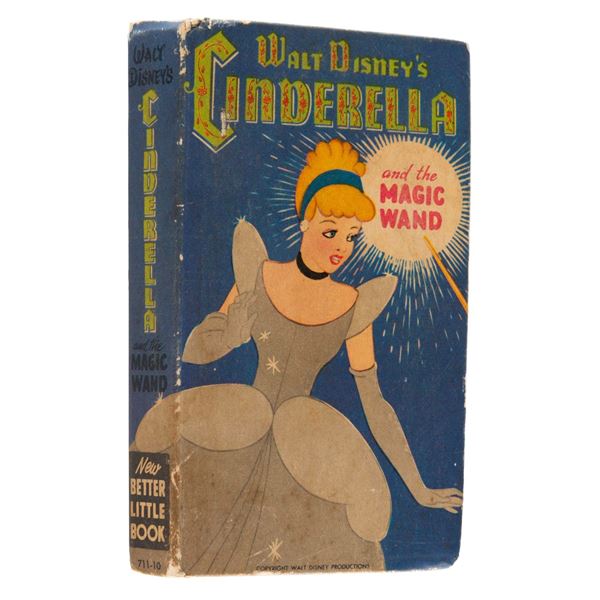 A Walt Disney's Cinderella and the Magic Wand Book.