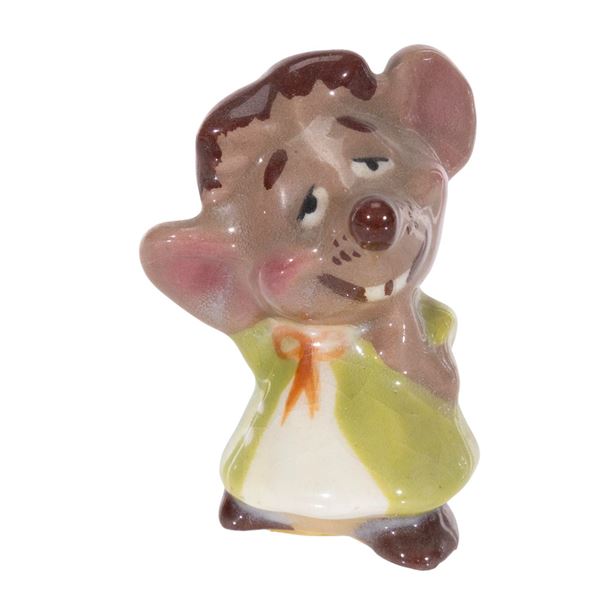 An"Alice in Wonderland" Dormouse Ceramic Figurine.